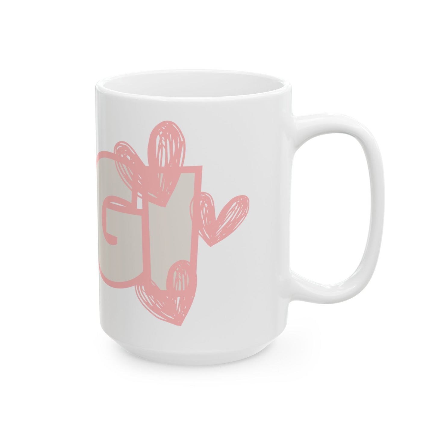GiGi Pink Coffee Mug  (15oz)