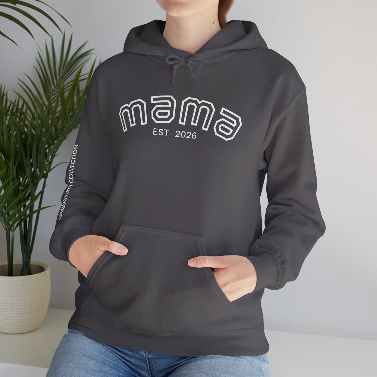 2026 MAMA  Est 2026 COMFYcozy Heavy Blend™ Hooded Sweatshirt