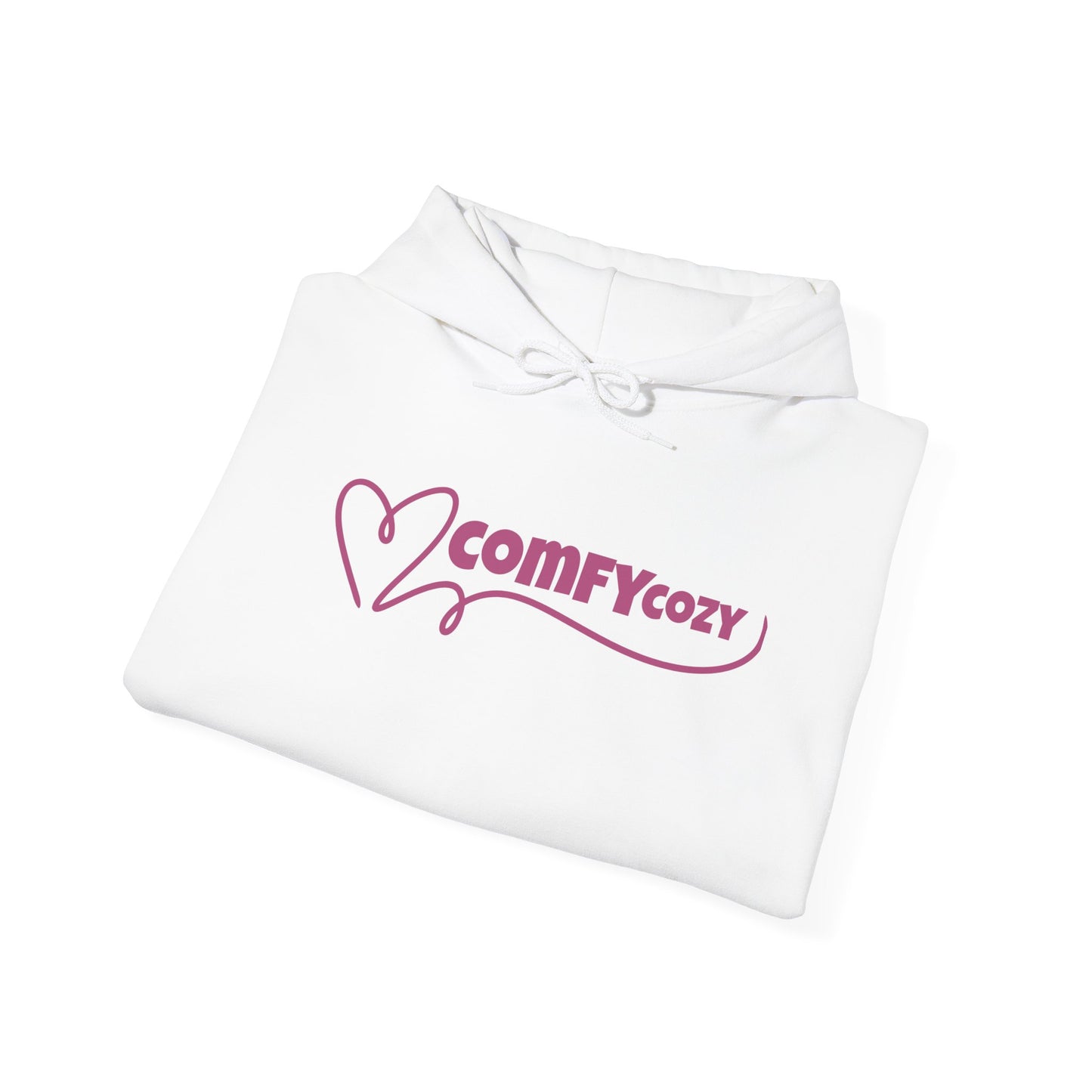 COMFYcozy Swirl Heart Heavy Blend™ Hooded Sweatshirt