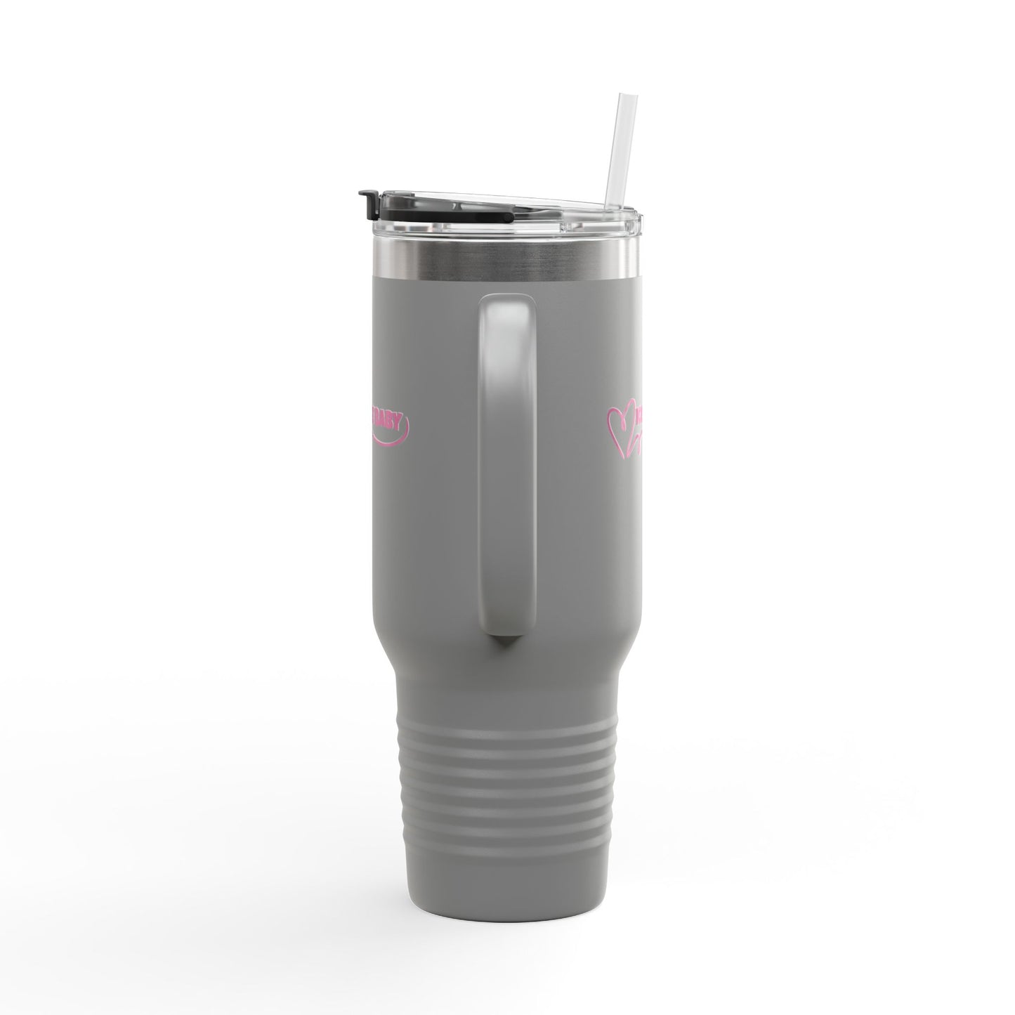 Ice Ice Baby Insulated Travel Mug, 40oz - Perfect for Hot/Cool Drinks, Travel, Gifts, Beach Days, Everyday Use