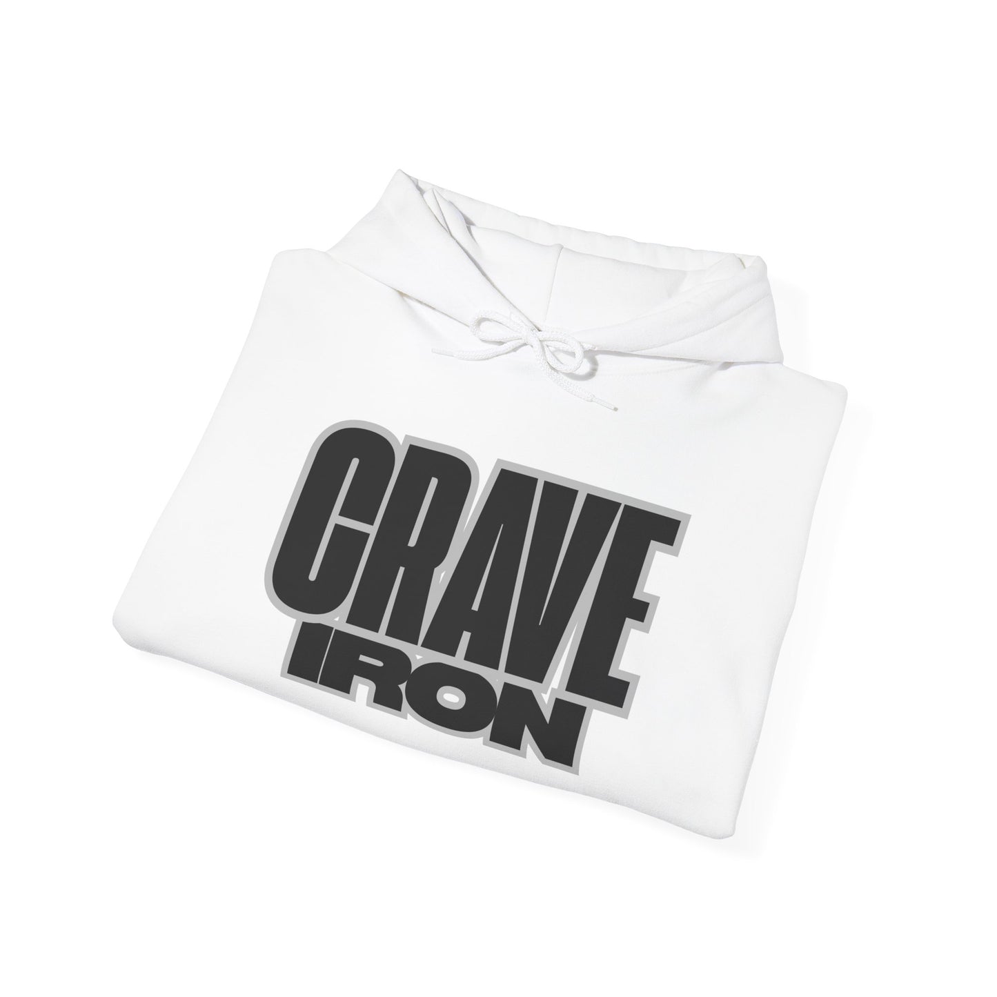 CRAVE IRON, BAR MATH Heavy Blend™ Hoodie Sweatshirt