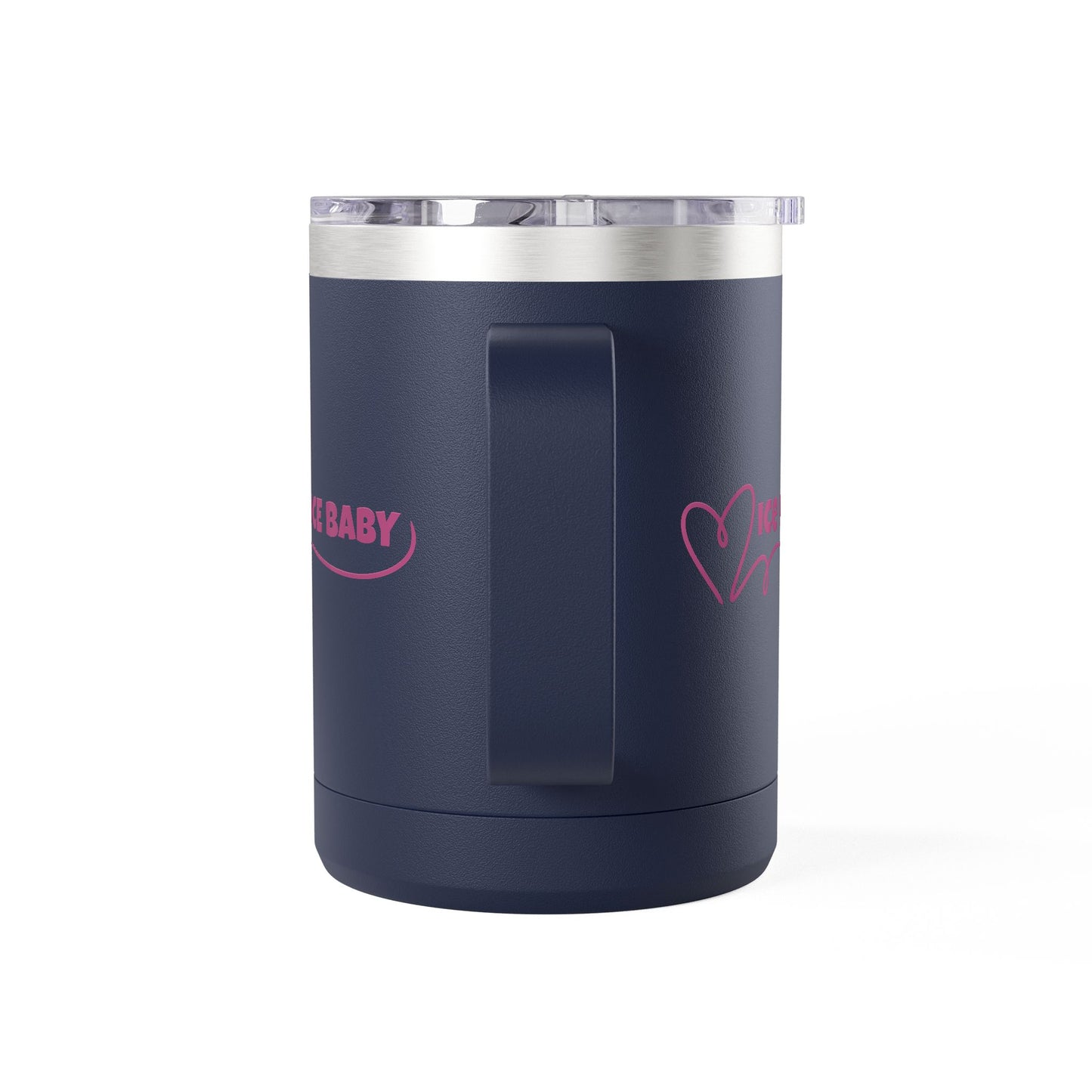 Ice Ice Baby Coffee Mug Tumbler, Fun Drinkware, Gift for Ice Cream Lovers, Unique Kitchen Décor, Home & Office Mug