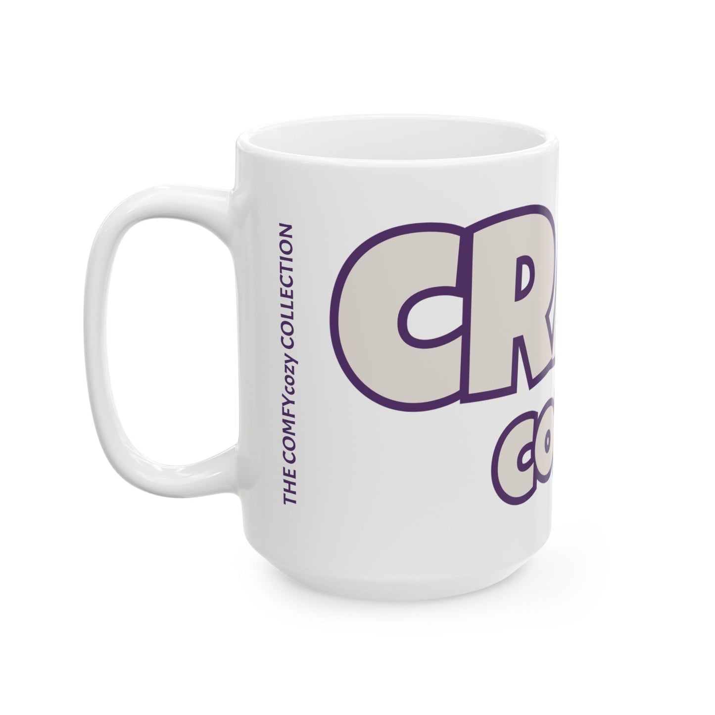 CRAVE COFFEE The Kim Purple Coffee Mug (15oz)