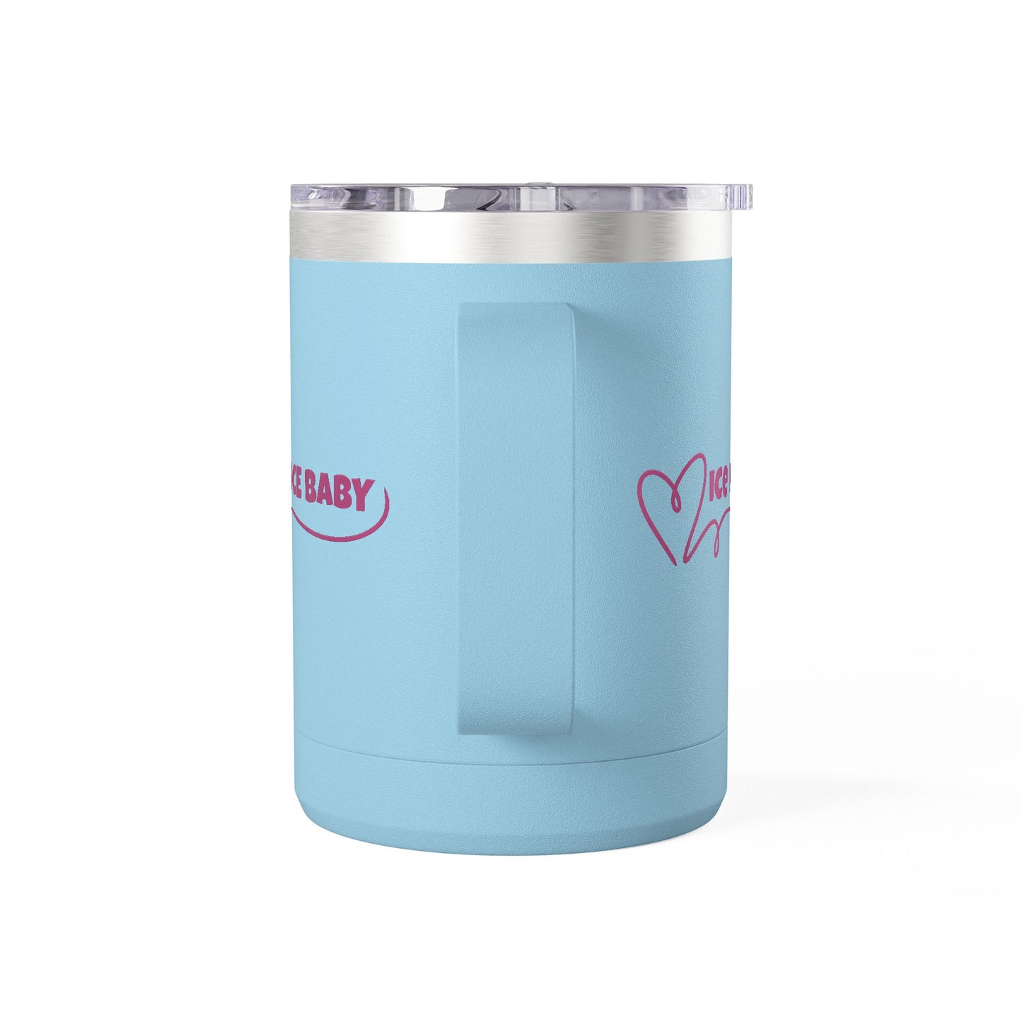 Ice Ice Baby Coffee Mug Tumbler, Fun Drinkware, Gift for Ice Cream Lovers, Unique Kitchen Décor, Home & Office Mug