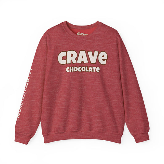 CRAVE CHOCOLATE Cozy Sweatshirt by Virginia
