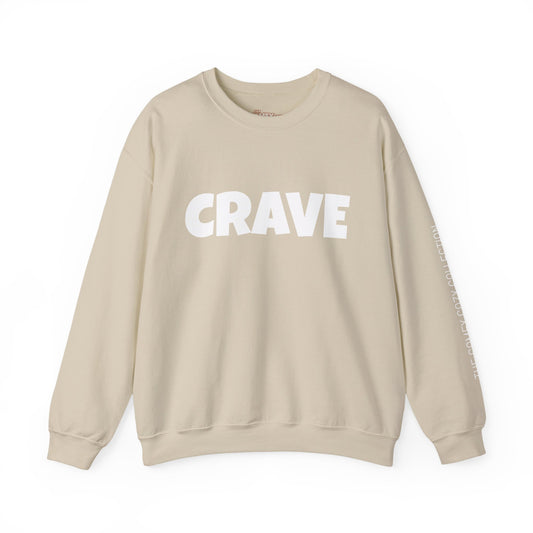 CRAVE our cozy crewneck Sweatshirt