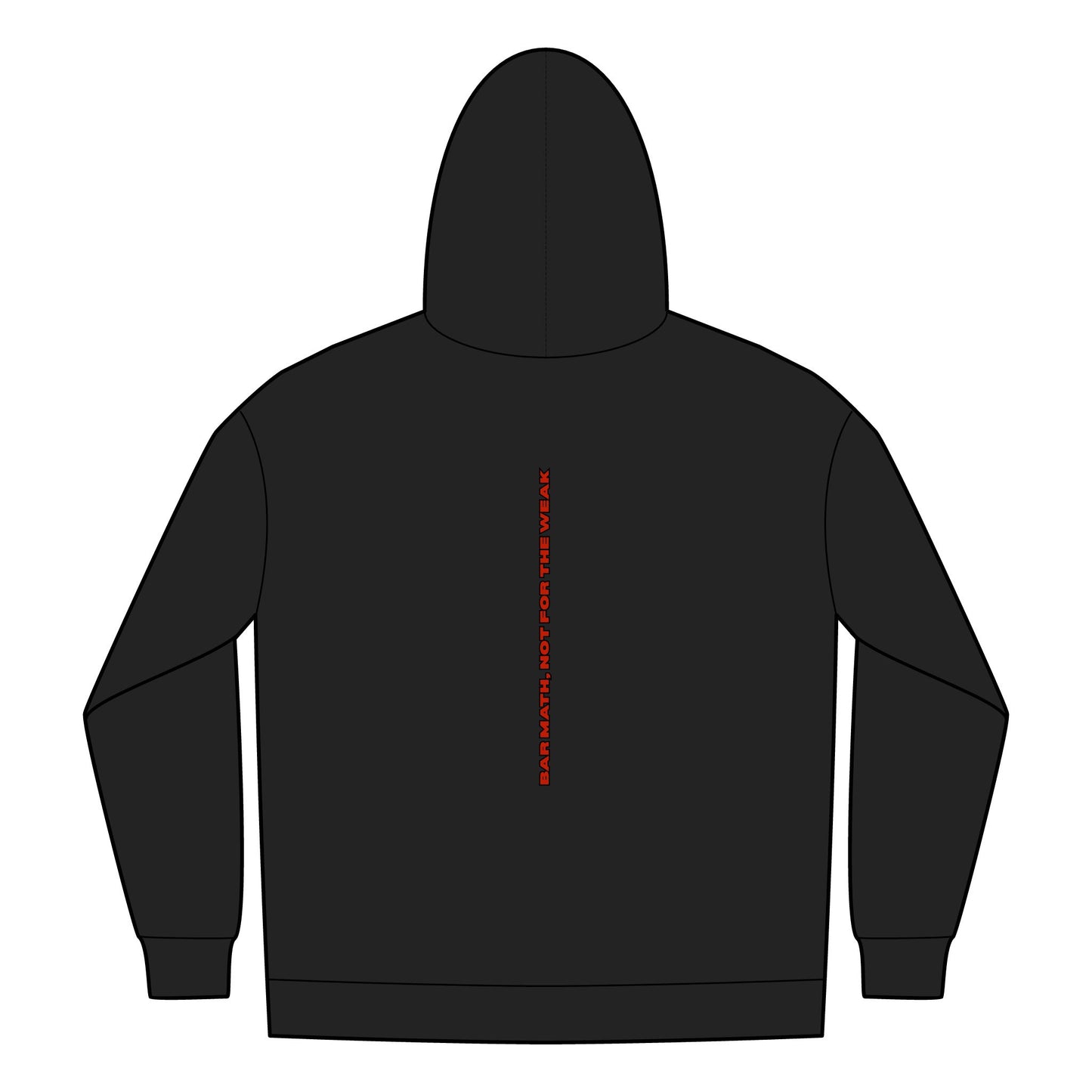 BAR MATH Zip Hoodie – Not For The Weak