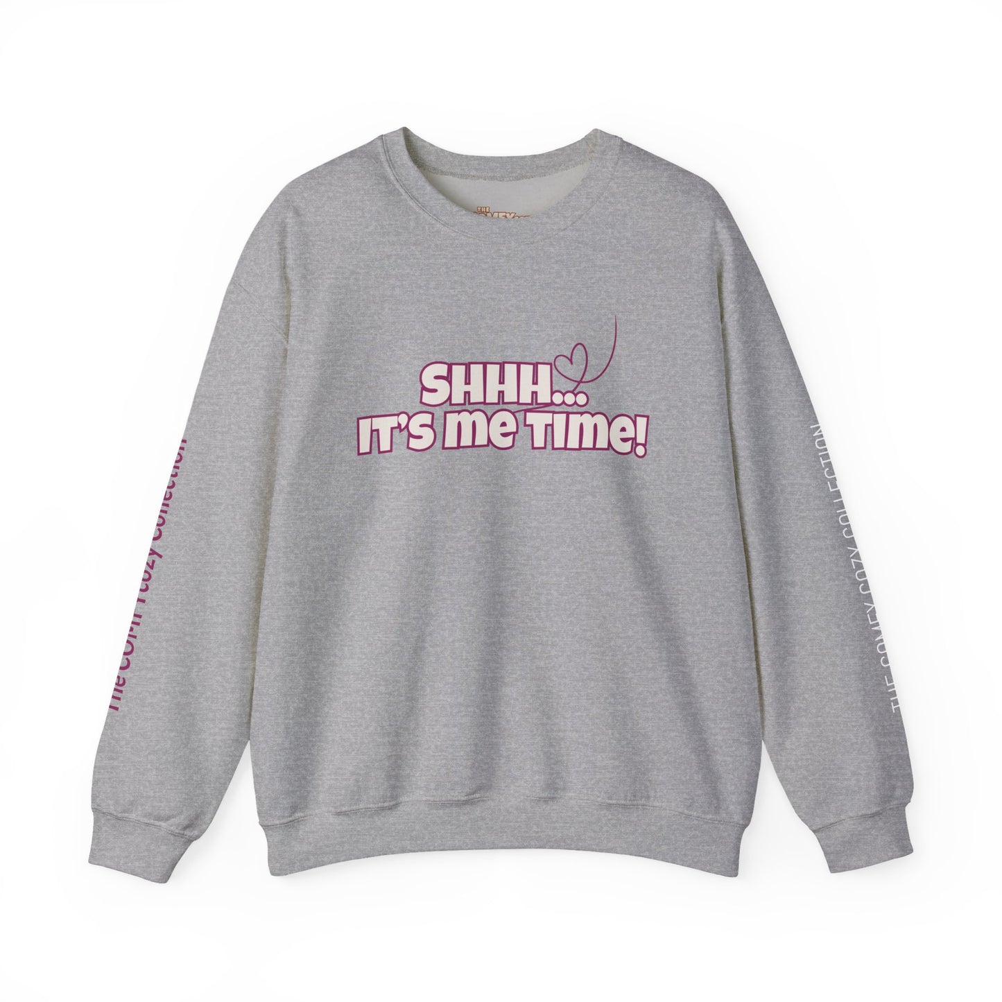 Shhh It's Me Time COMFYcozy crewneck sweatshirt