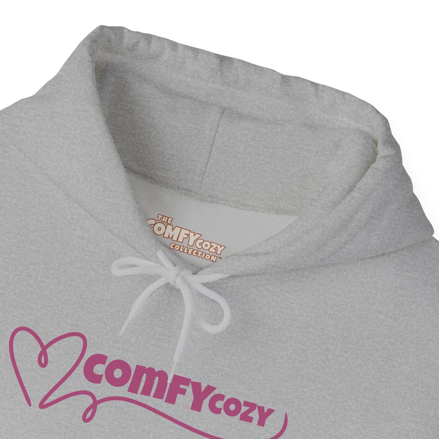 COMFYcozy Swirl Heart Heavy Blend™ Hooded Sweatshirt