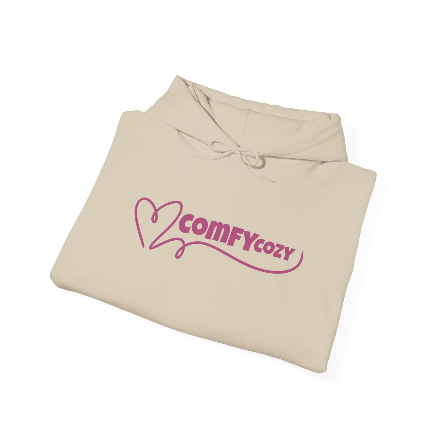 COMFYcozy Swirl Heart Heavy Blend™ Hooded Sweatshirt