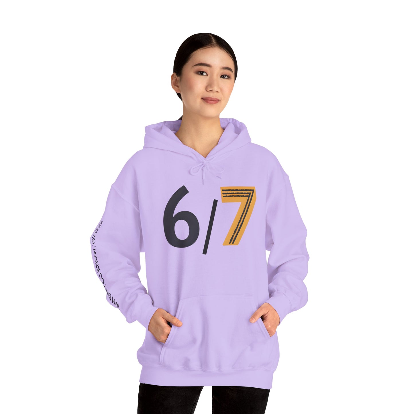 6/7 When You Know, You Know Cozy Heavy Blend™ Hoodie Sweatshirt
