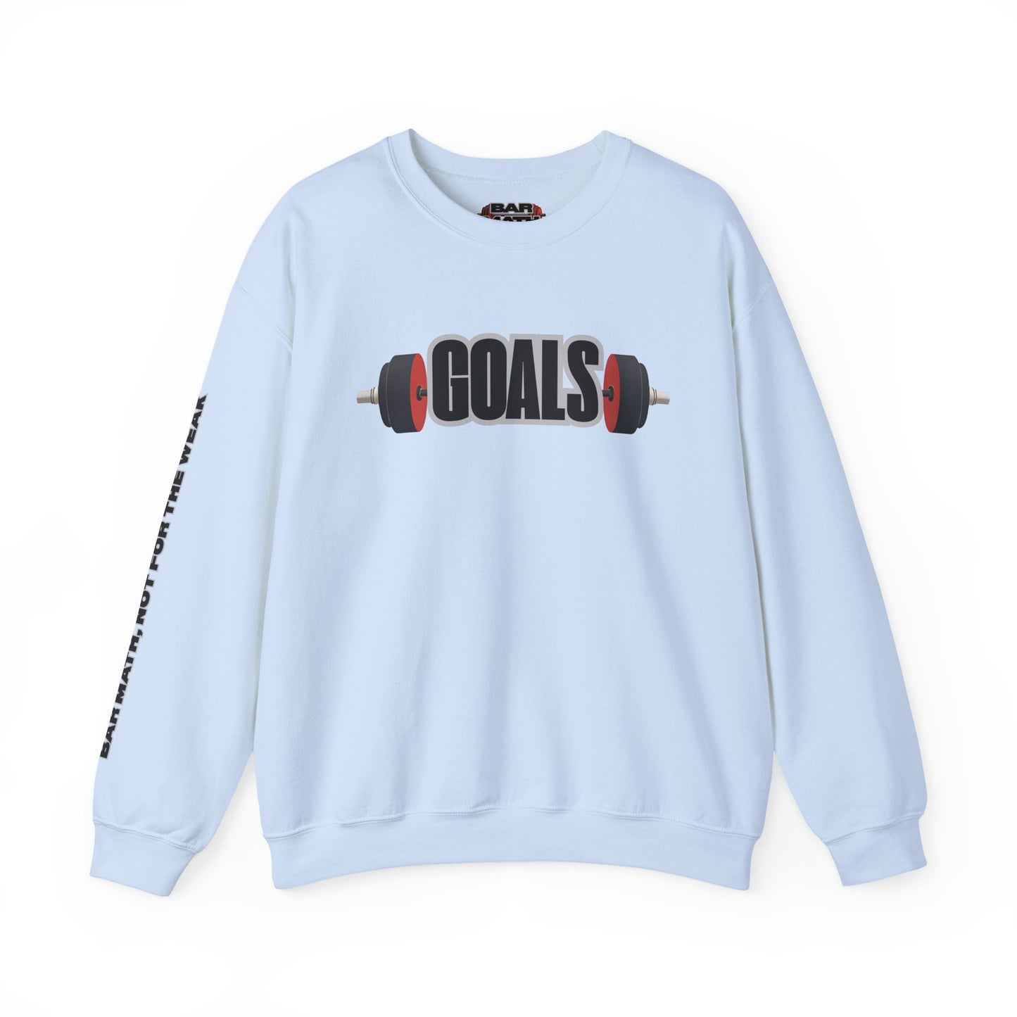 GOALS, BAR MATH Crewneck Sweatshirt