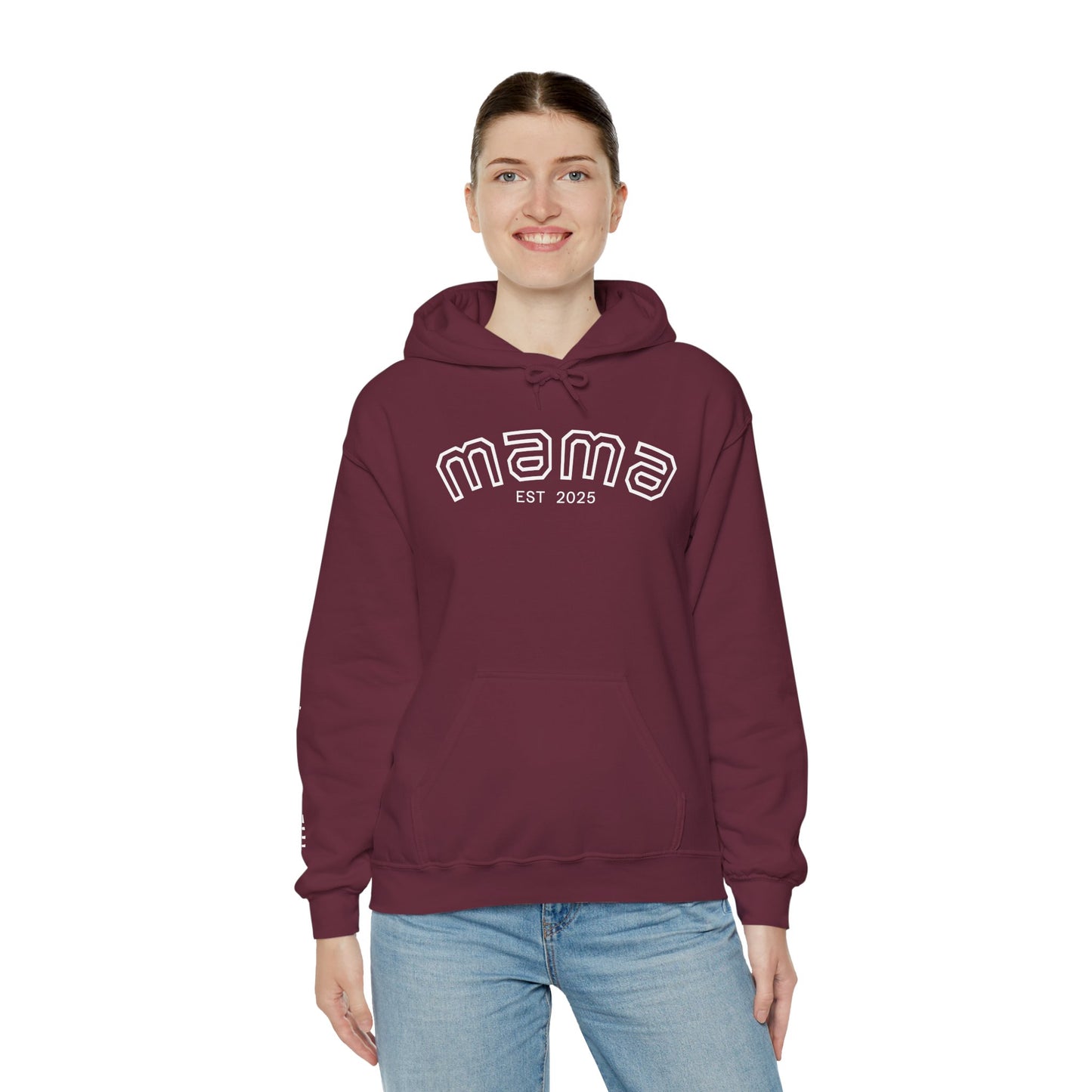 2025 MAMA  Est 2025 COMFYcozy Heavy Blend™ Hooded Sweatshirt