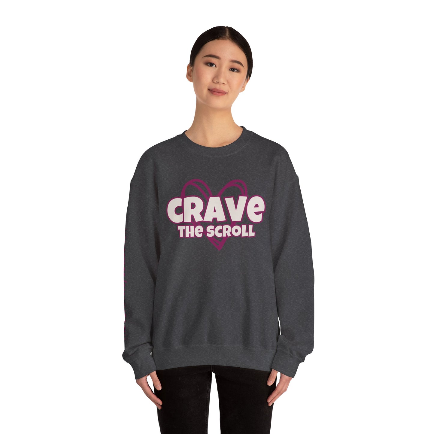 CRAVE THE SCROLL COMFYcozy Sweatshirt
