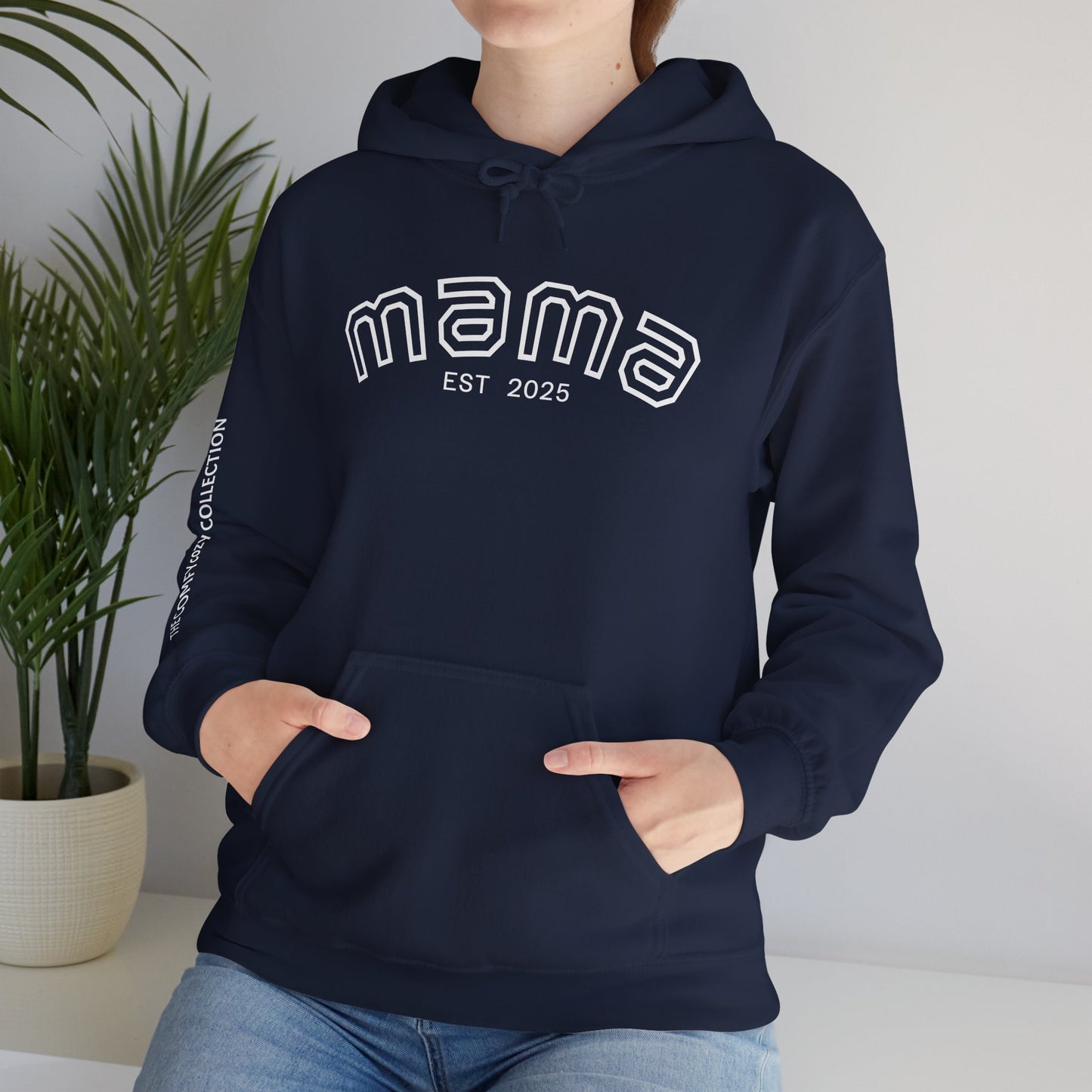 2025 MAMA  Est 2025 COMFYcozy Heavy Blend™ Hooded Sweatshirt