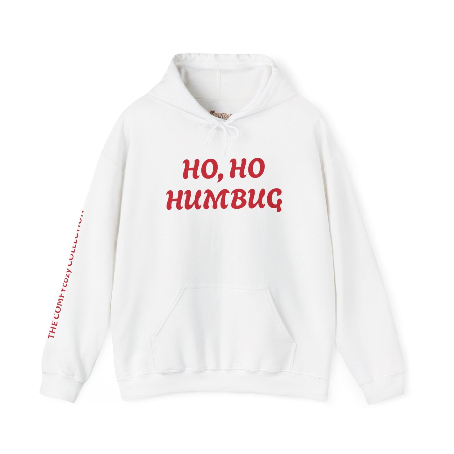 HO, HO HUMBUG COMFYcozy Heavy Blend™ Hooded Sweatshirt