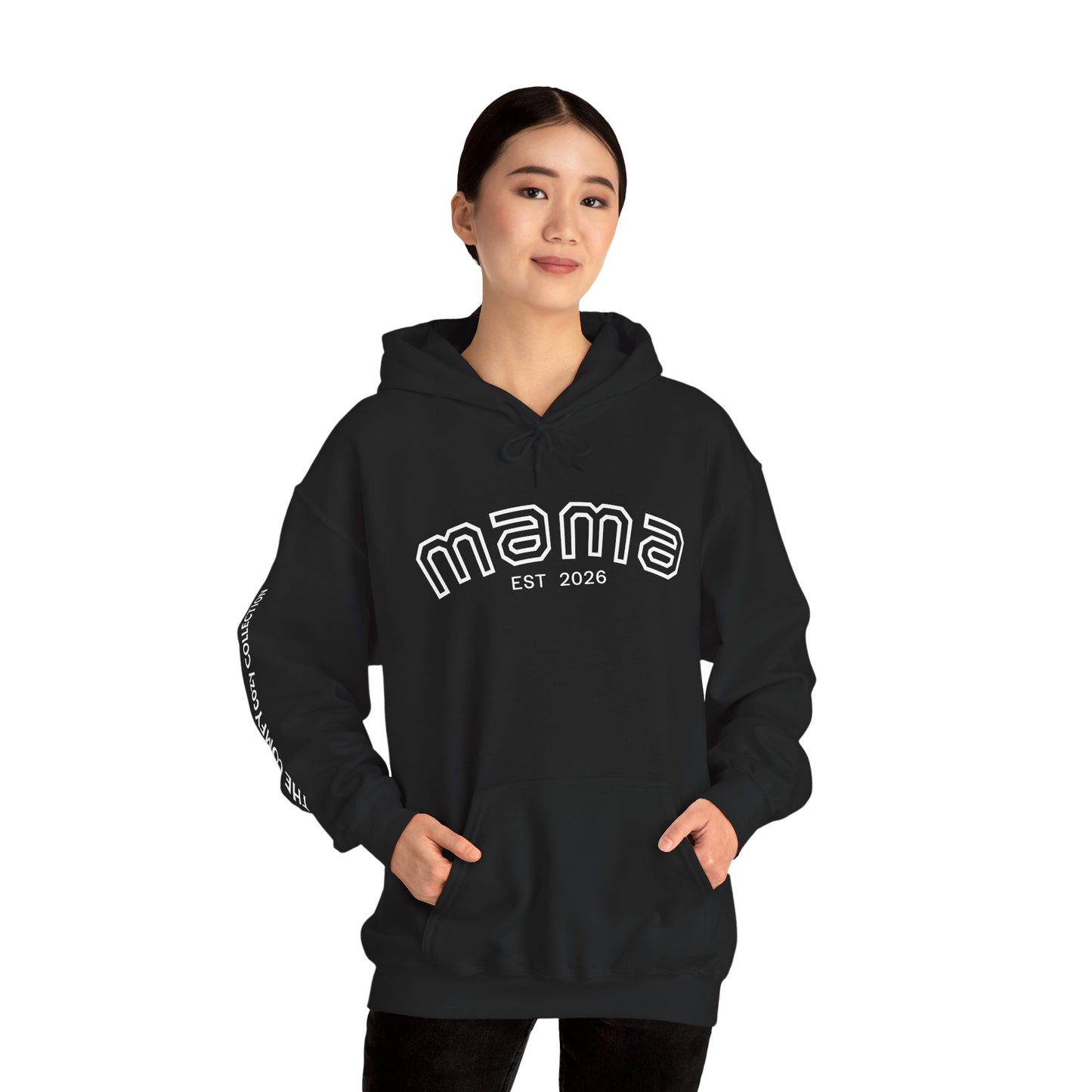 2026 MAMA  Est 2026 COMFYcozy Heavy Blend™ Hooded Sweatshirt