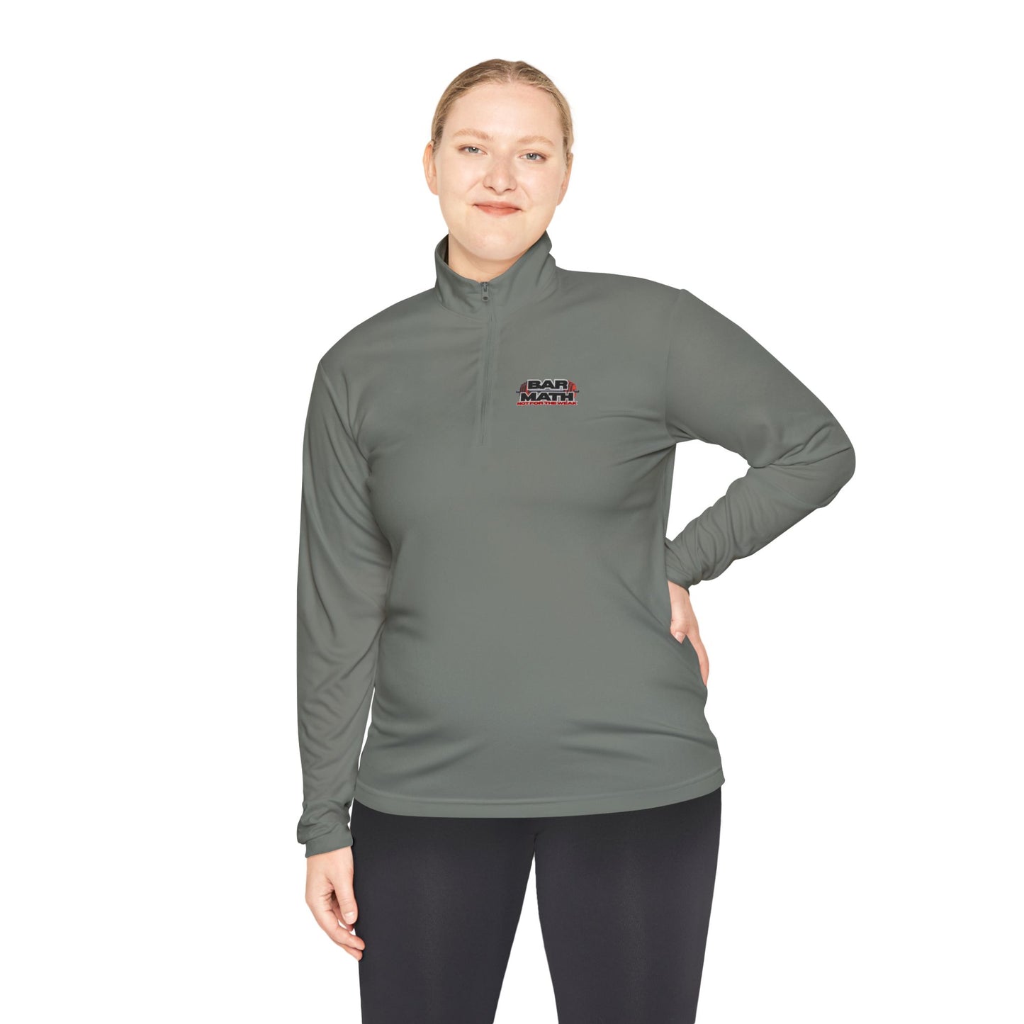 BAR MATH Quarter-Zip Pullover – Not For The Weak