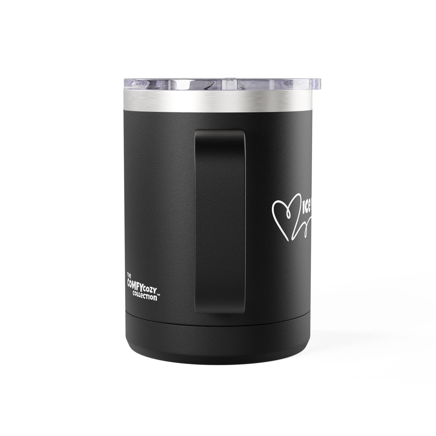 Ice Ice Baby Coffee Mug Tumbler, Fun Drinkware, Gift for Ice Cream Lovers, Unique Kitchen Décor, Home & Office Mug