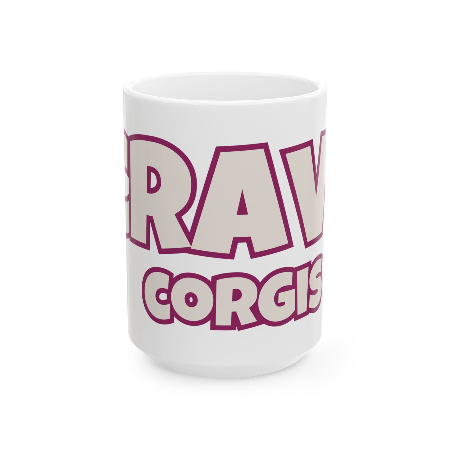 CRAVE CORGIS Coffee Mug The Ruby (15oz)
