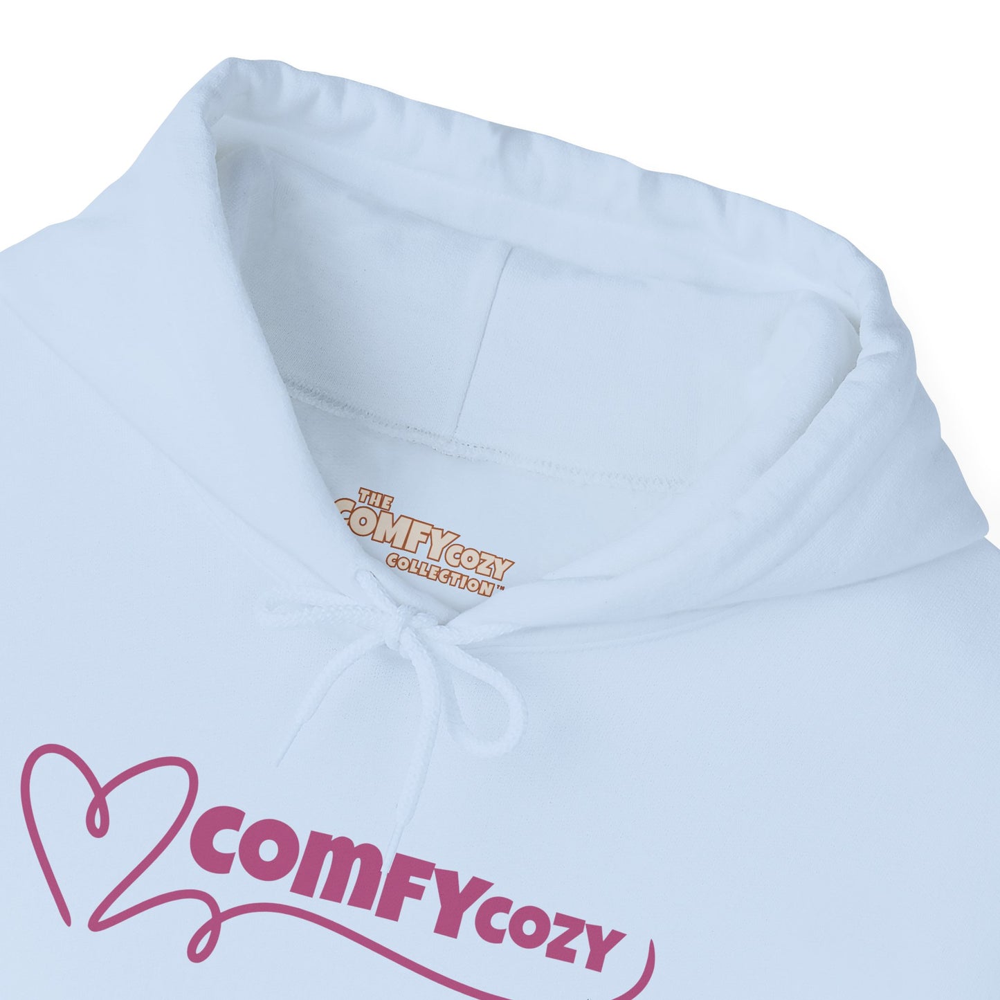COMFYcozy Swirl Heart Heavy Blend™ Hooded Sweatshirt