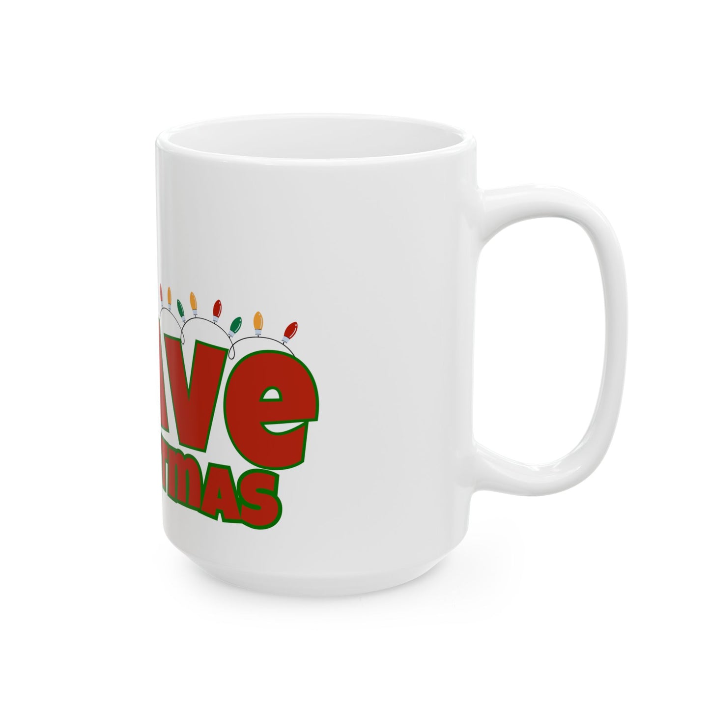 Crave Christmas Reindeer Coffee Mug  (15oz)