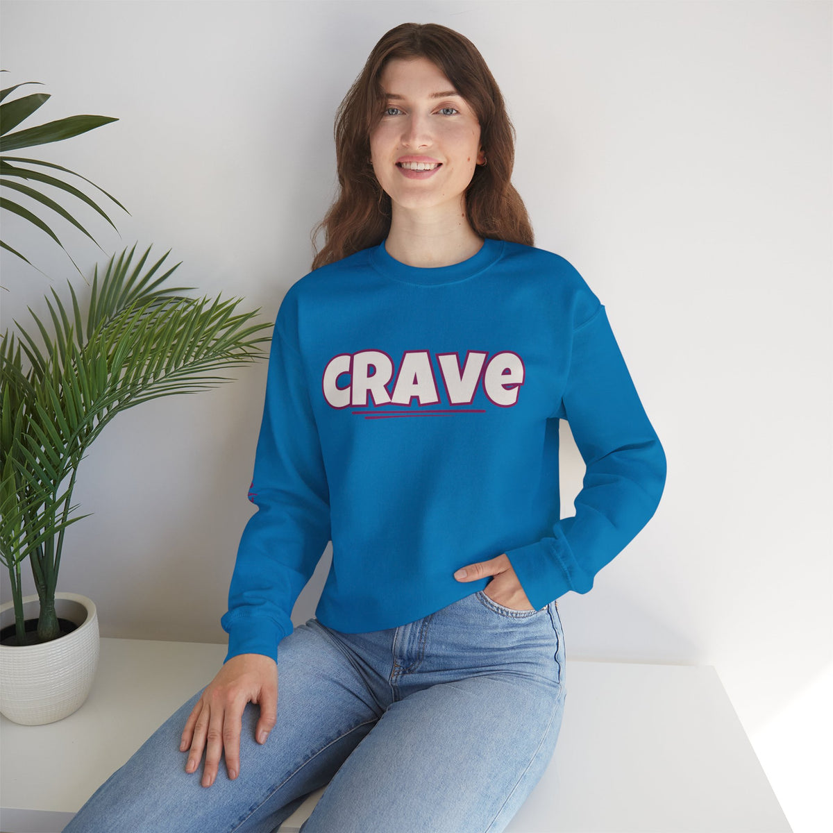 CRAVE our COMFYcozy Crewneck Sweatshirt