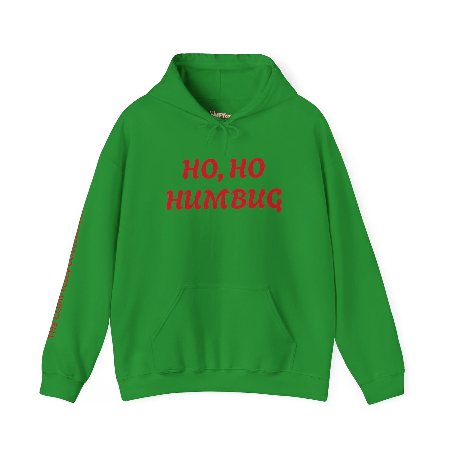 HO, HO HUMBUG COMFYcozy Heavy Blend™ Hooded Sweatshirt