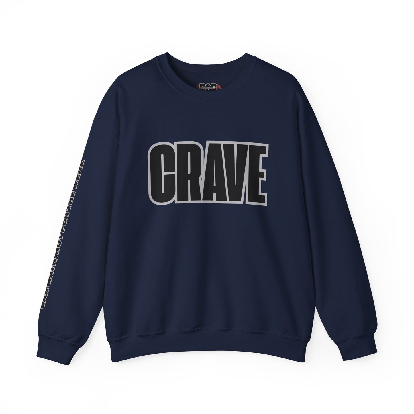 Copy of CRAVE IRON, BAR MATH Crewneck Sweatshirt