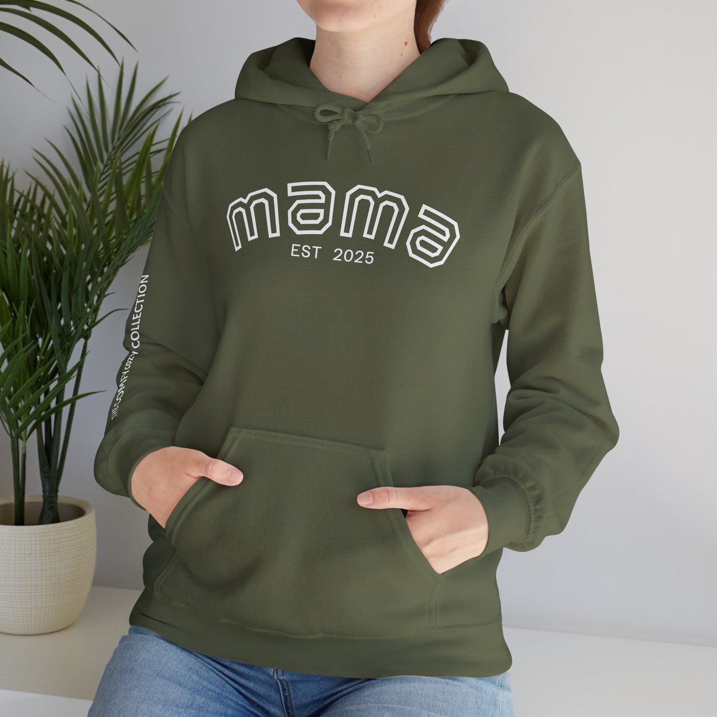 2025 MAMA  Est 2025 COMFYcozy Heavy Blend™ Hooded Sweatshirt
