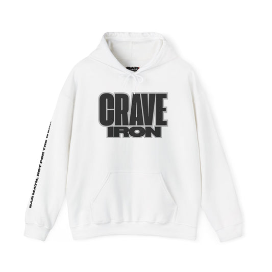 CRAVE IRON, BAR MATH Heavy Blend™ Hoodie Sweatshirt