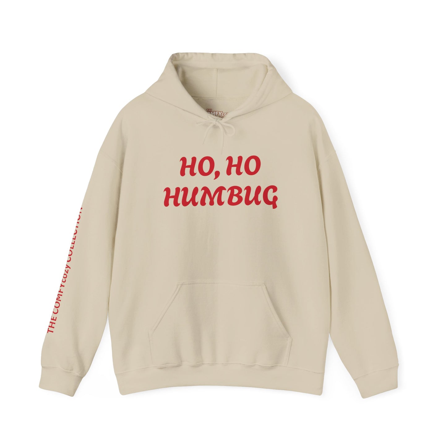 HO, HO HUMBUG COMFYcozy Heavy Blend™ Hooded Sweatshirt