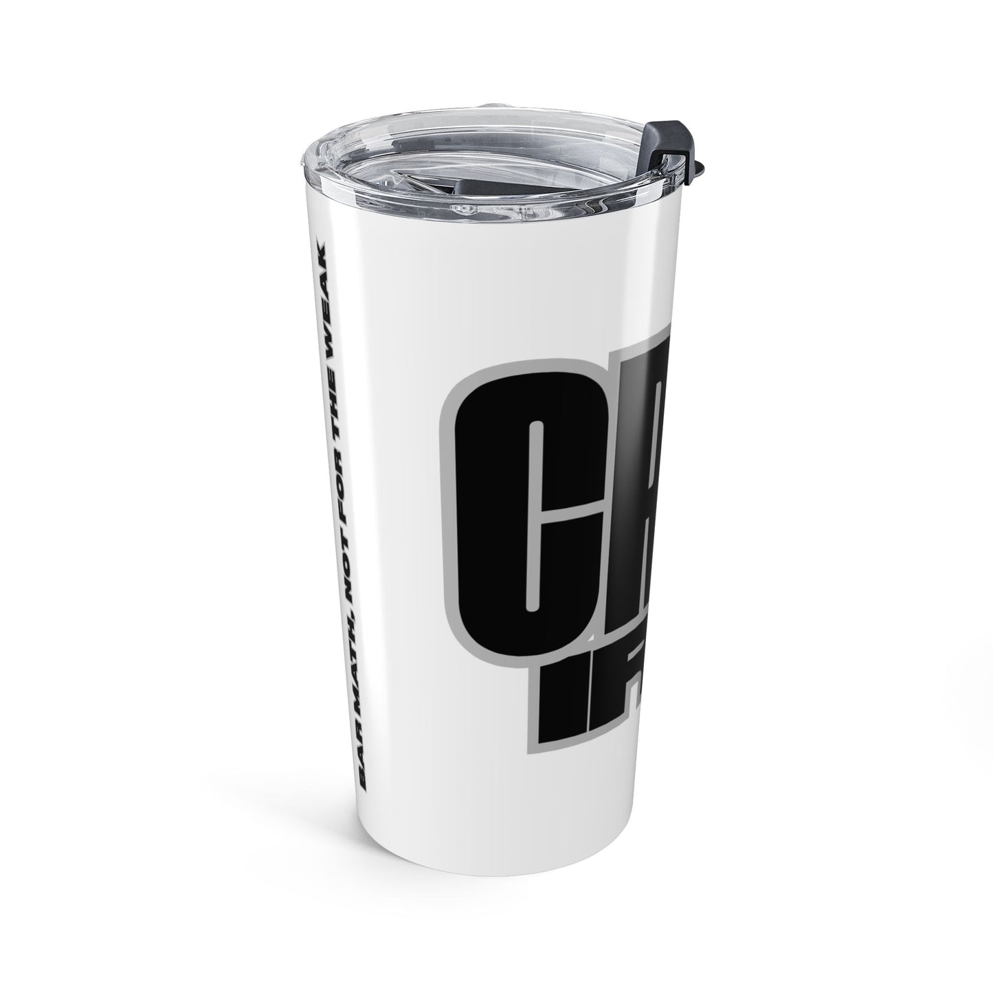 CRAVE IRON, BAR MATH Tumbler 20oz - Insulated Hot or Cold Travel Mug for Coffee Lovers