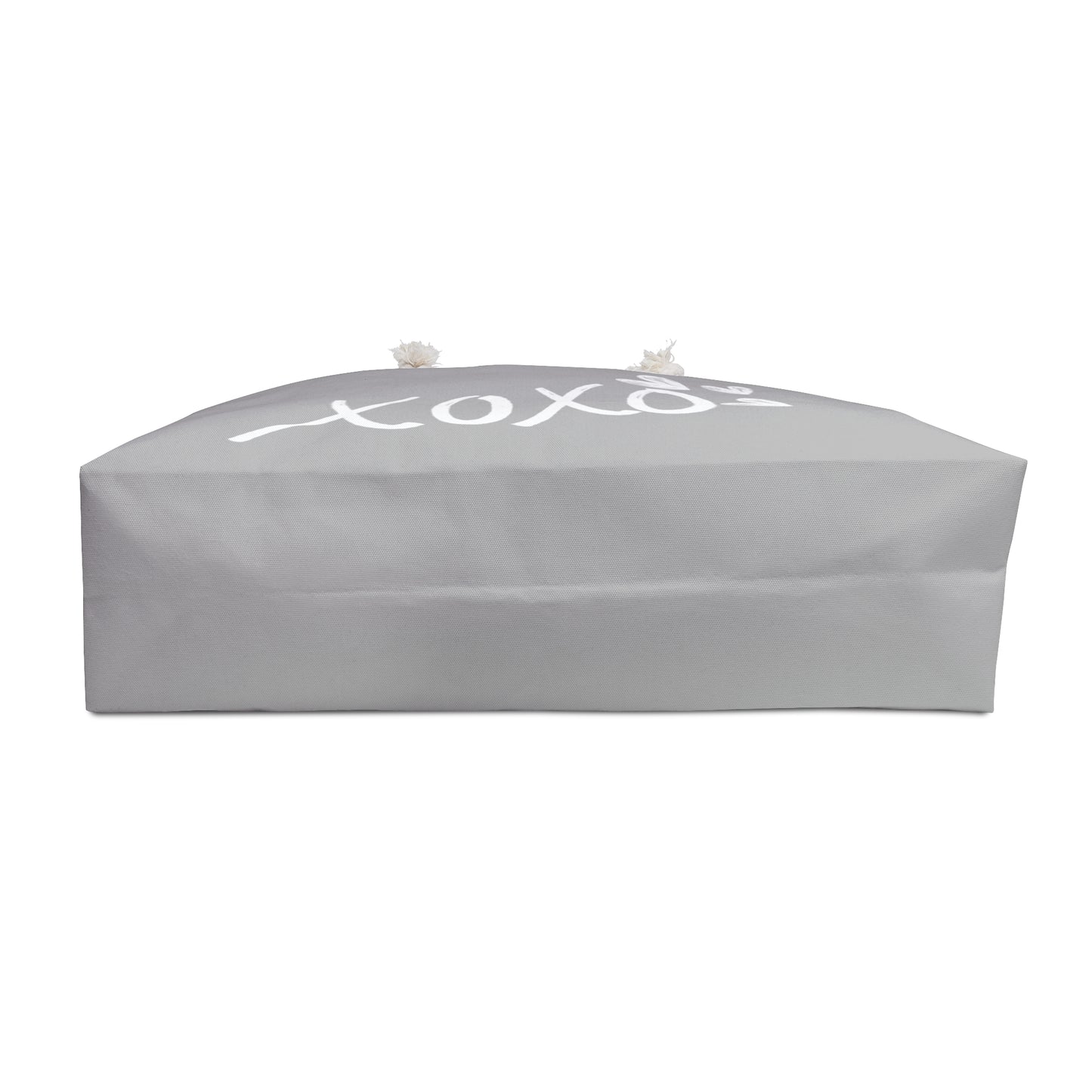 XOXO COMFYcozy Weekend Bag in Silver - The COMFYcozy Collection, Stylish Travel Tote, Beach Essentials, Summer Getaway, Gift for Her