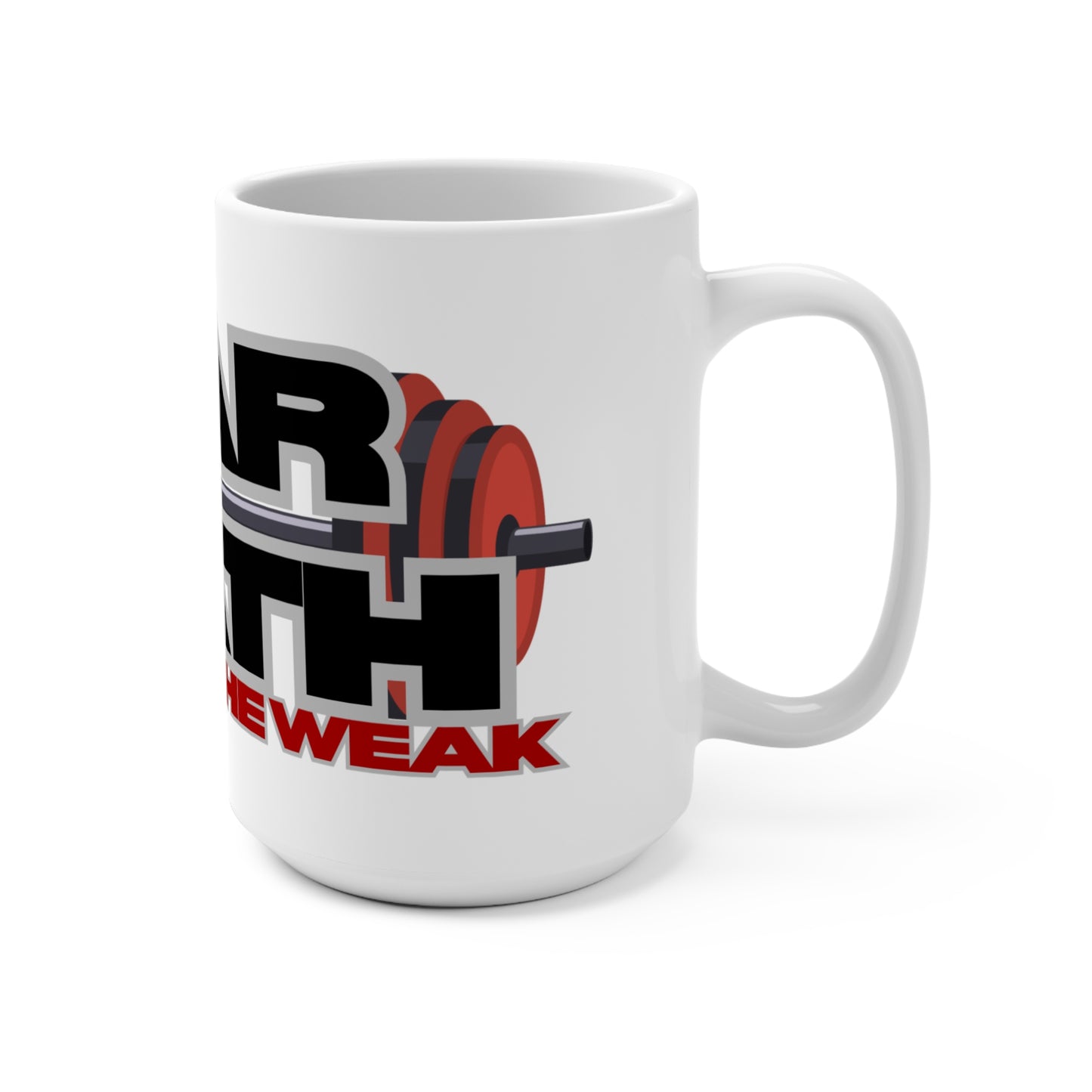 BAR MATH, NOT FOR THE WEAK Coffee Mug 15oz