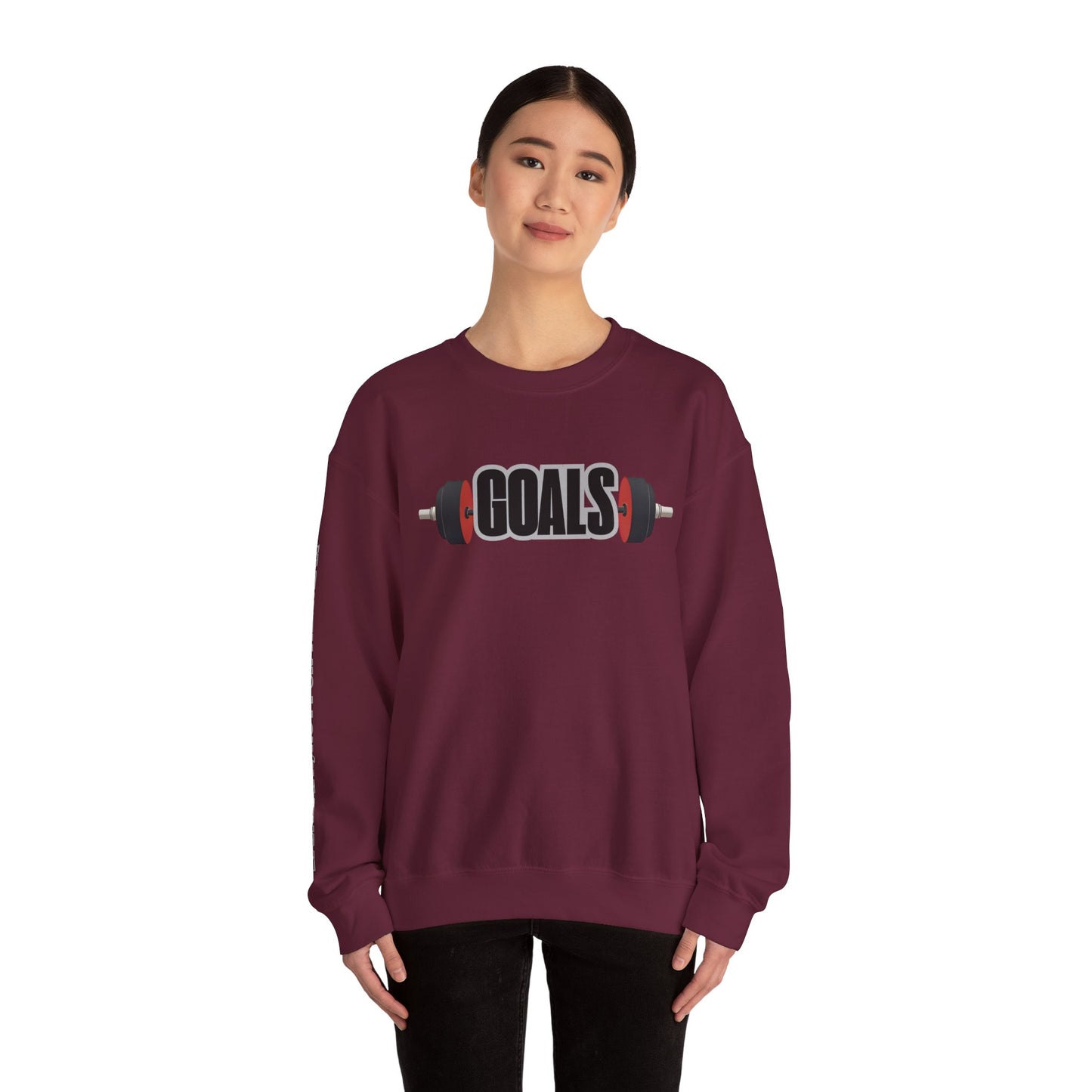 GOALS, BAR MATH Crewneck Sweatshirt