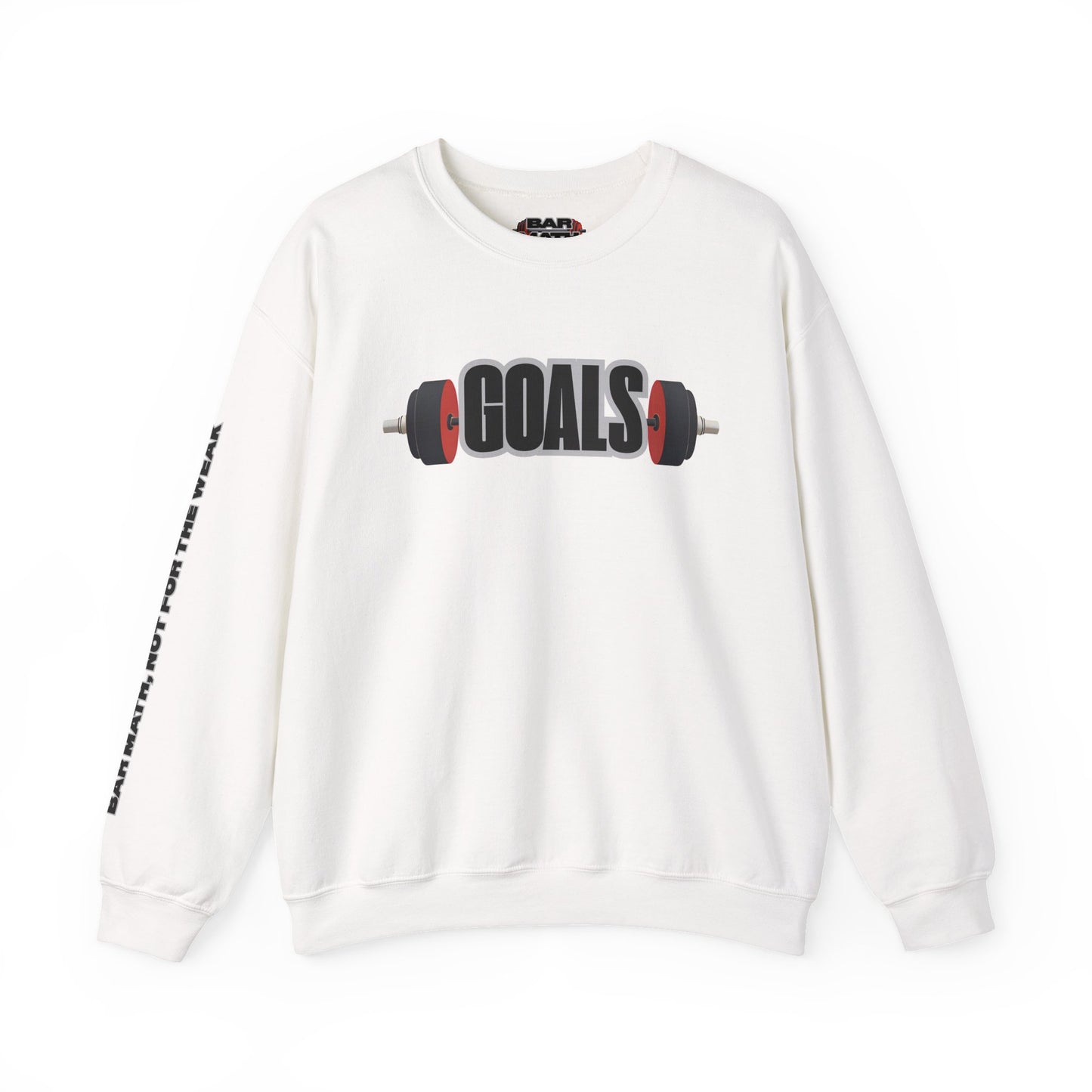 GOALS, BAR MATH Crewneck Sweatshirt