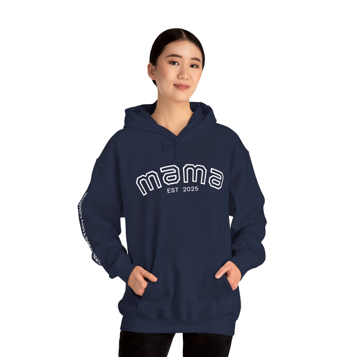 2025 MAMA  Est 2025 COMFYcozy Heavy Blend™ Hooded Sweatshirt