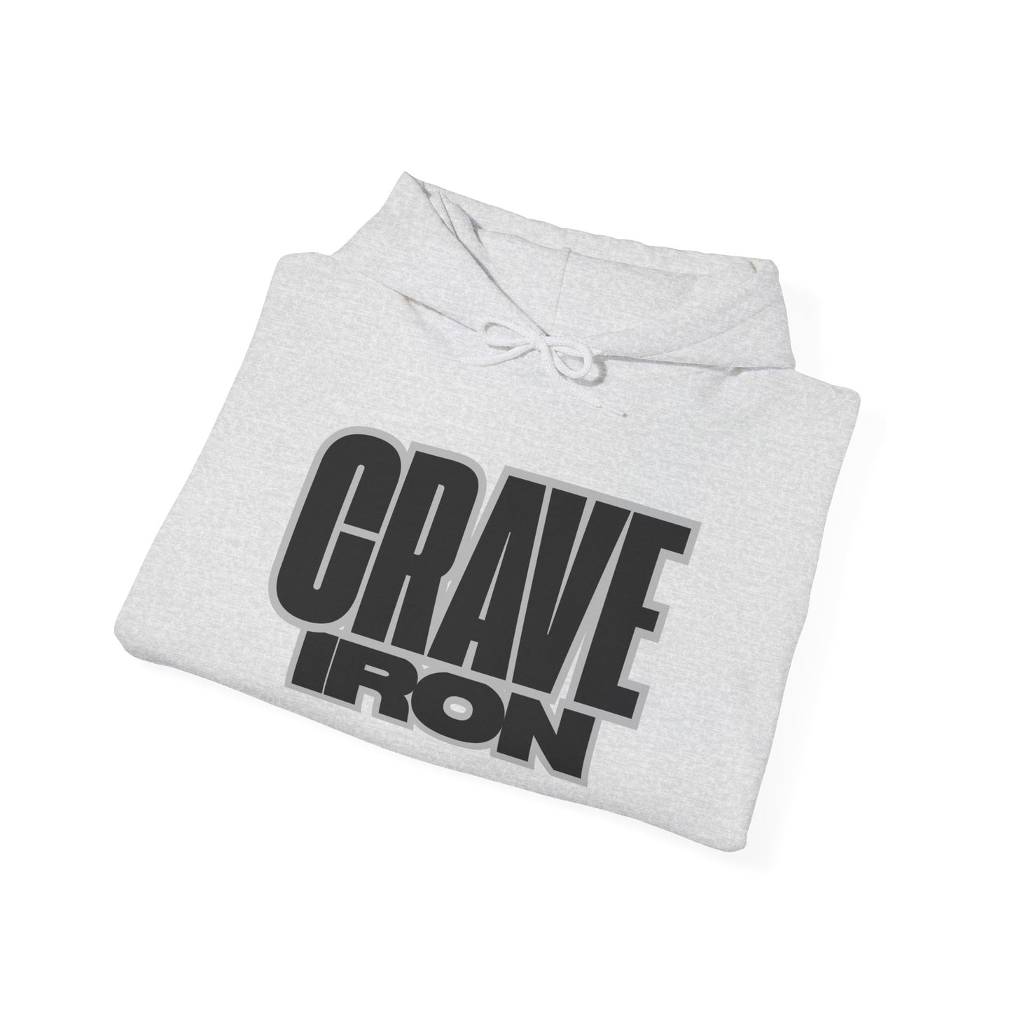 CRAVE IRON, BAR MATH Heavy Blend™ Hoodie Sweatshirt