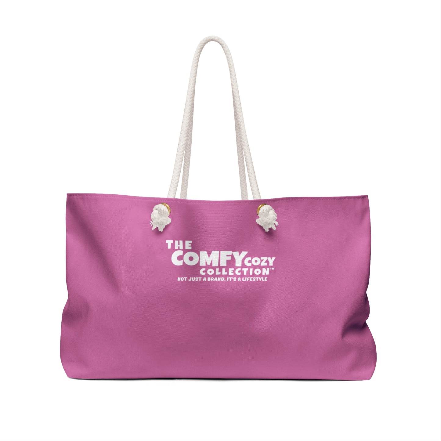 XOXO COMFYcozy Weekend Bag in Pink - The COMFYcozy Collection, Stylish Travel Tote, Beach Essentials, Summer Getaway, Gift for Her