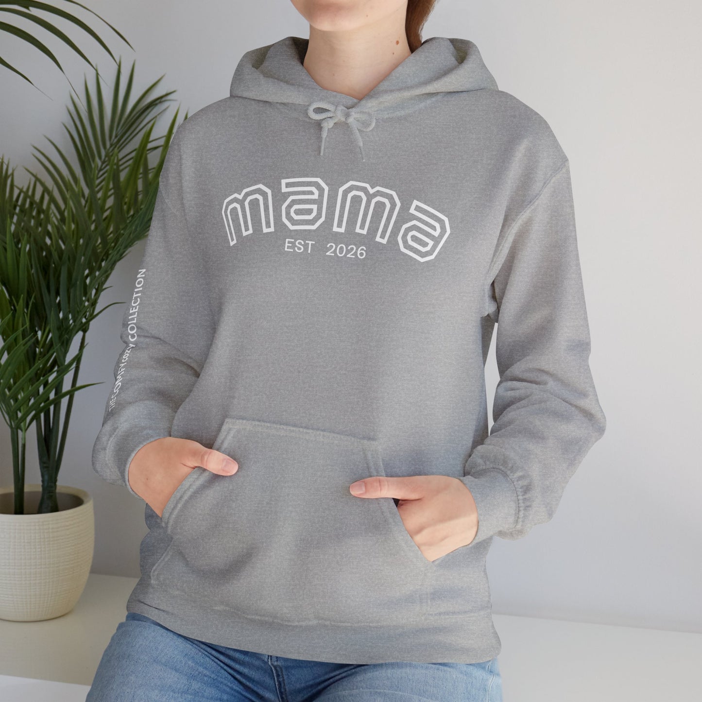 2026 MAMA  Est 2026 COMFYcozy Heavy Blend™ Hooded Sweatshirt