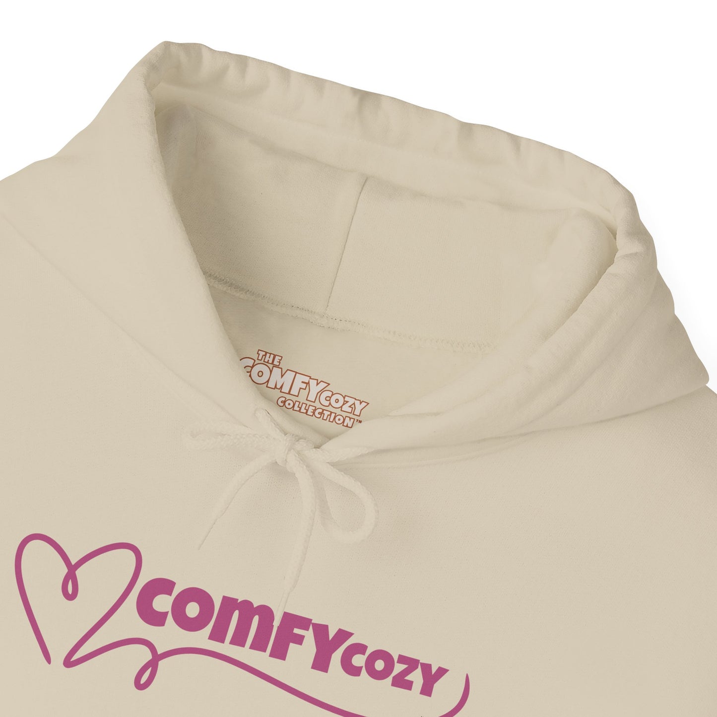 COMFYcozy Swirl Heart Heavy Blend™ Hooded Sweatshirt