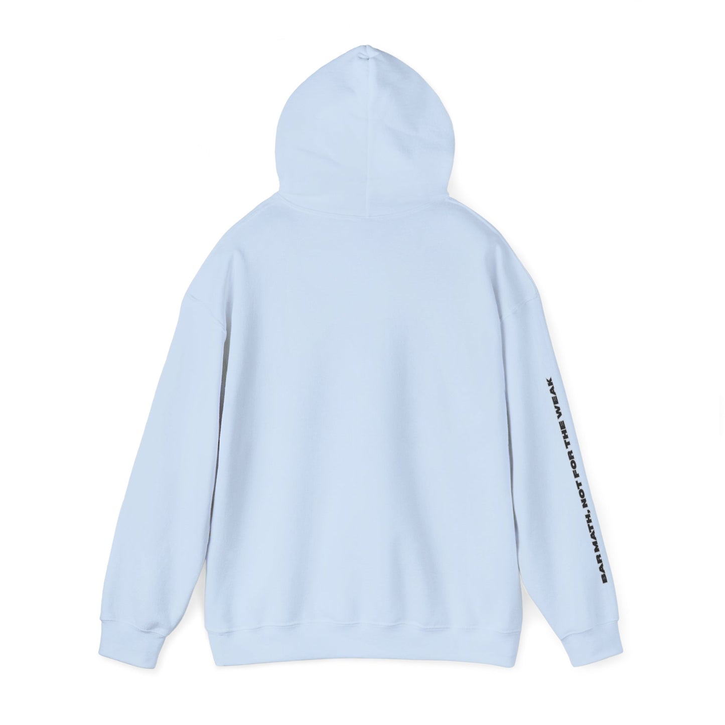 CRAVE IRON, BAR MATH Heavy Blend™ Hoodie Sweatshirt