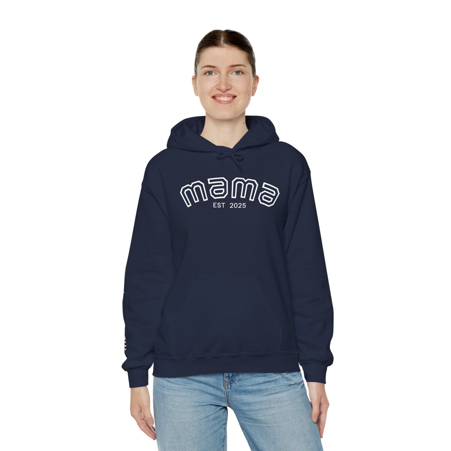 2025 MAMA  Est 2025 COMFYcozy Heavy Blend™ Hooded Sweatshirt