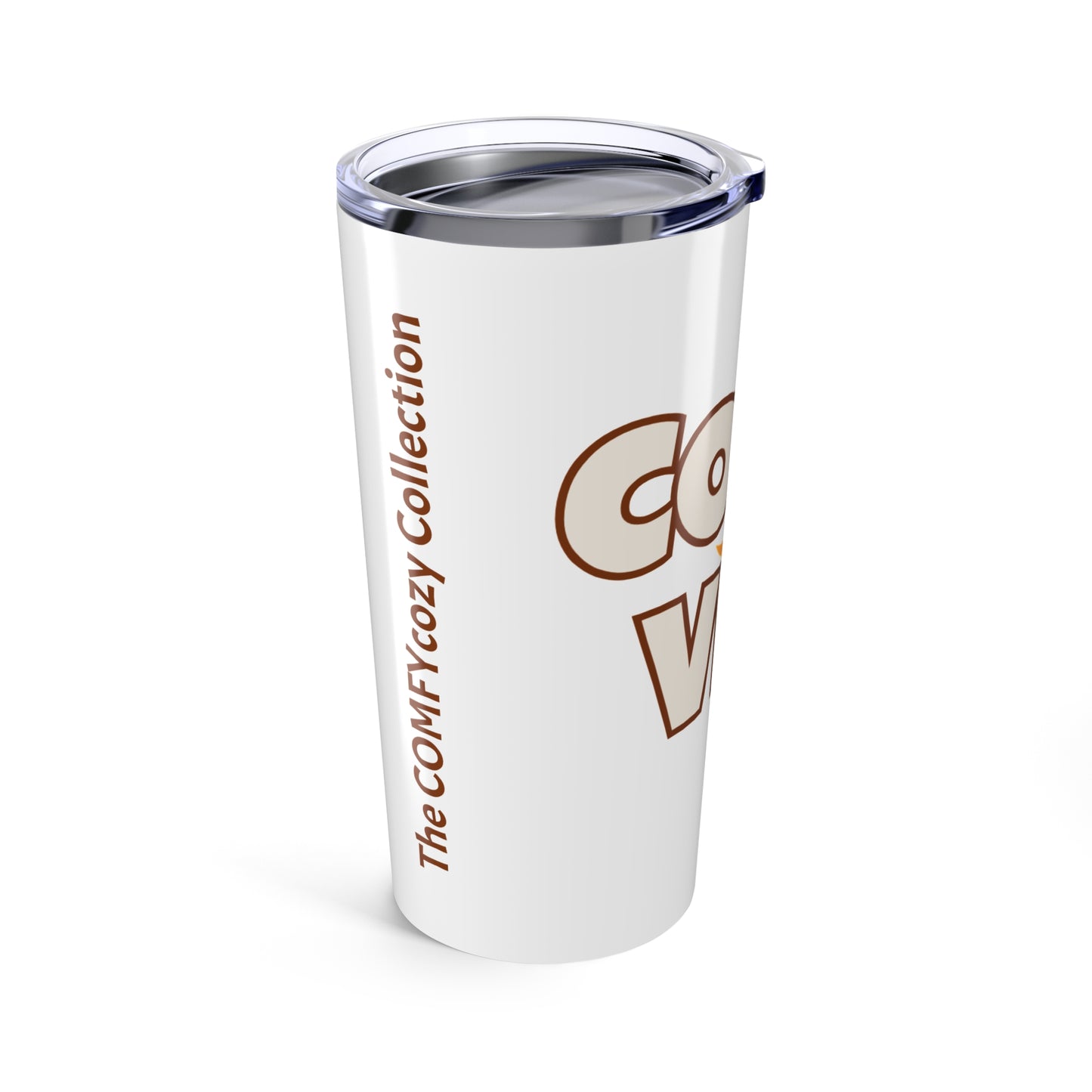 COFFEE VIBES Tumbler 20oz - Insulated Hot or Cold Travel Mug for Coffee Lovers