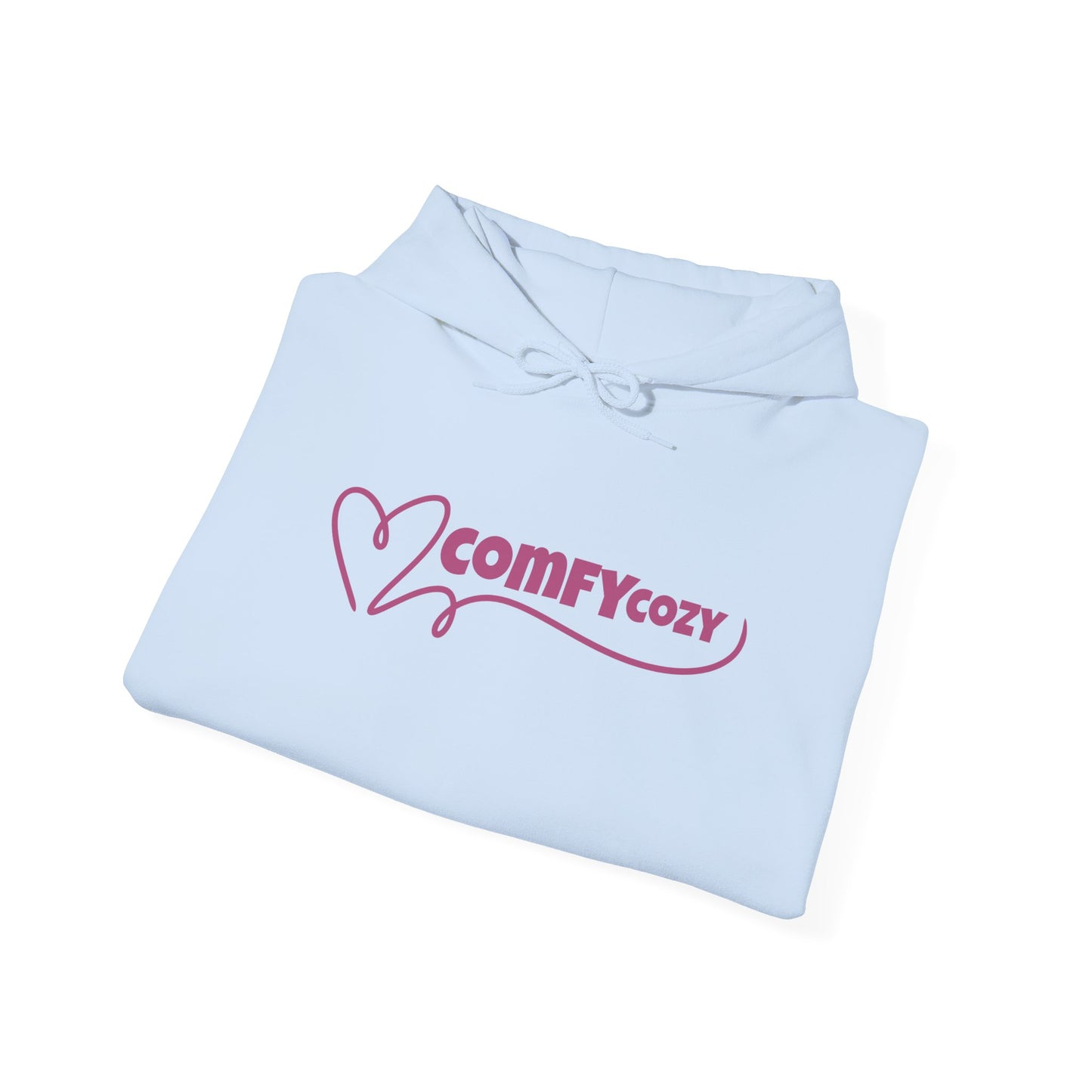 COMFYcozy Swirl Heart Heavy Blend™ Hooded Sweatshirt