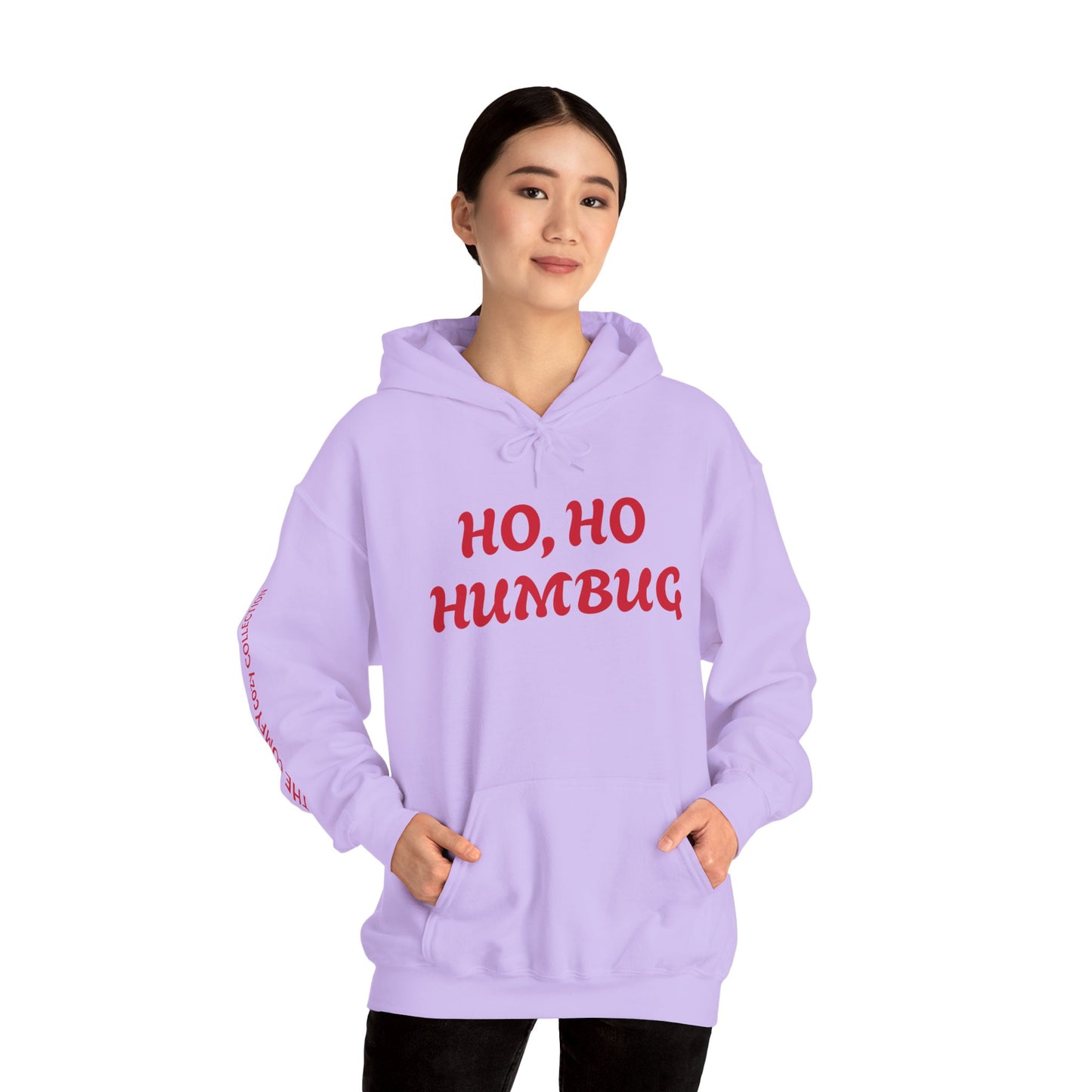 HO, HO HUMBUG COMFYcozy Heavy Blend™ Hooded Sweatshirt