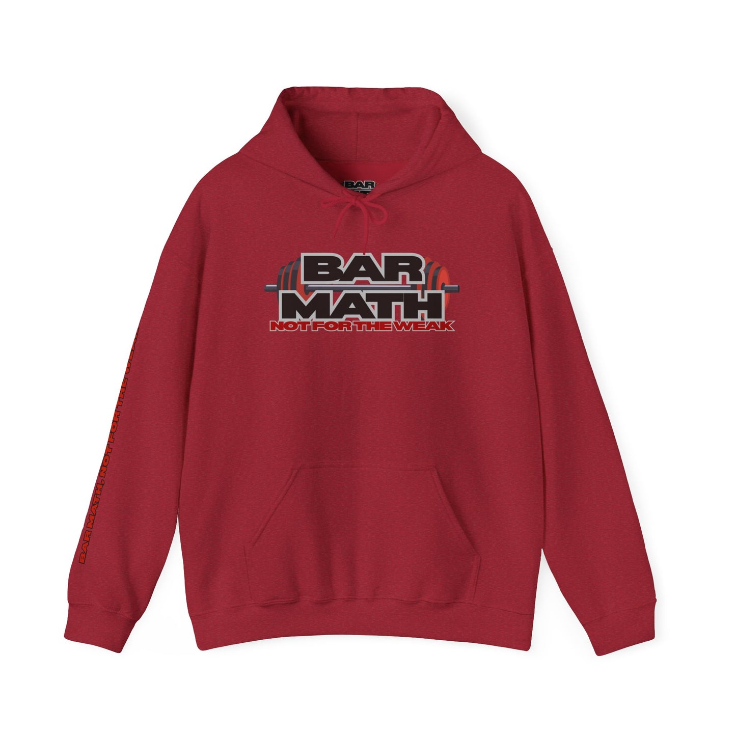 BAR MATH, NOT FOR THE WEAK Heavy Blend™ Hoodie Sweatshirt