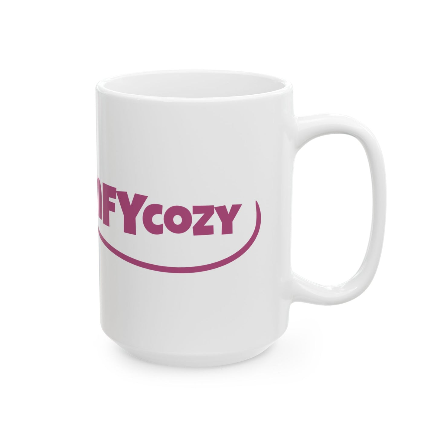 COMFYcozy Swirl Heart Coffee Mug  (15oz)