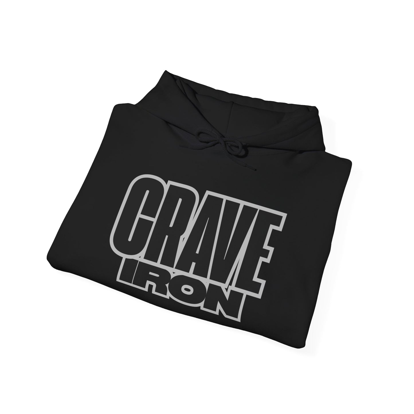 CRAVE IRON, BAR MATH Heavy Blend™ Hoodie Sweatshirt